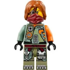 Lego Ronin 70592 with Hair Salvage M.E.C. Ninjago Minifigure