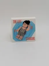 Taylor Swift Life of a Showgirl Parody Custom printed original LEGO 2x2 tile