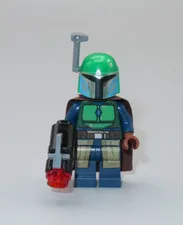 LEGO New Mandolorian Tribe Warrior female blue minifigure Star Wars 75267
