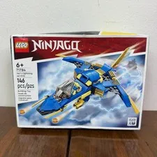 LEGO NINJAGO: Jay’s Lightning Jet Evo (71784)-Brand NEW Retired Set-Jay Minifig!