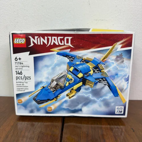 LEGO NINJAGO: Jay’s Lightning Jet Evo (71784)-Brand NEW Retired Set-Jay Minifig!