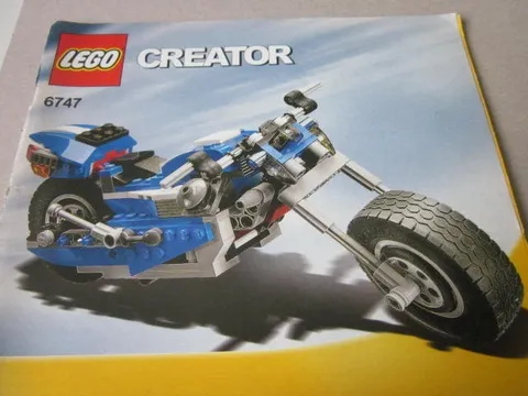 Lego Building Instructions Instruction Creator 6747 Chopper