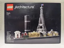 LEGO Architecture Skylines Paris 21044 649 pcs 12+ Box Display Plate