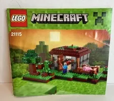 LEGO 21115 Minecraft - First Night Replacement ( Instruction Manual Only)