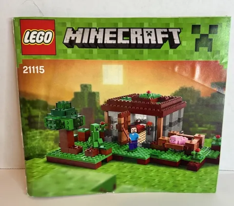 LEGO 21115 Minecraft - First Night Replacement ( Instruction Manual Only)