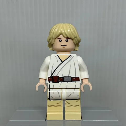 LEGO Star Wars sw0432 Luke Skywalker Tatooine Smiling Minifigure comcon024 Note