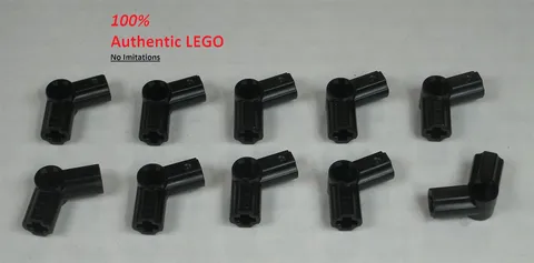 LEGO NEW Black Angle Connector #5 (10x) 6271346 Brick 32015