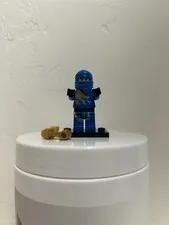 LEGO Ninjago Jay DX Rare Minifigure Complete w/ Gold Weapon Accessory
