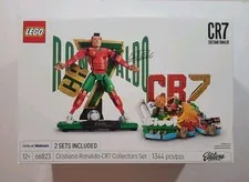 LEGO 66823 Cristiano Ronaldo Collector's Set Co-Pack, Walmart Exclusive NEW!