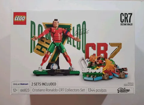 LEGO 66823 Cristiano Ronaldo Collector's Set Co-Pack, Walmart Exclusive NEW!