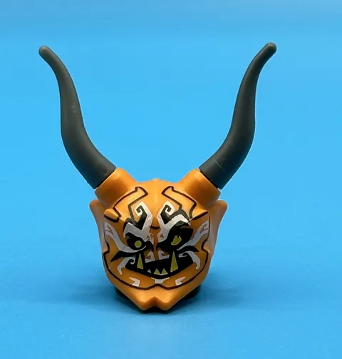 LEGO Ninjago: Orange Oni Mask - Mask of Deception w/ Horns 70642
