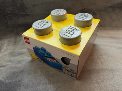 NEW Sealed LEGO 40051740: 4-Stud Brick Drawer Storage Box (Stone Grey)