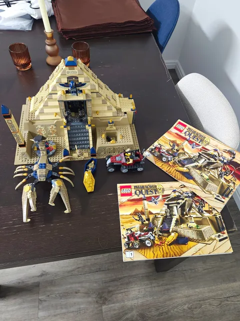 LEGO Pharaoh’s Quest Scorpion Pyramid 7327 792pcs Complete Set 2011 No Box