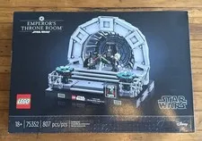 LEGO Emperor's Throne Room Diorama 75352 New In Sealed Box