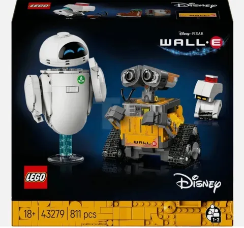LEGO Disney Pixar 43279 WALL-E and EVE 811 Piece Set 2025 New Sealed #6