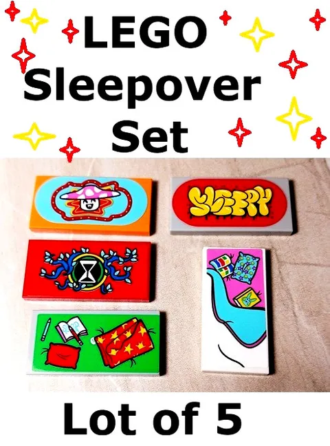 New LEGO Sleeping Bag Sleepover Slumber Party camping Outdoor School Scouts Fun
