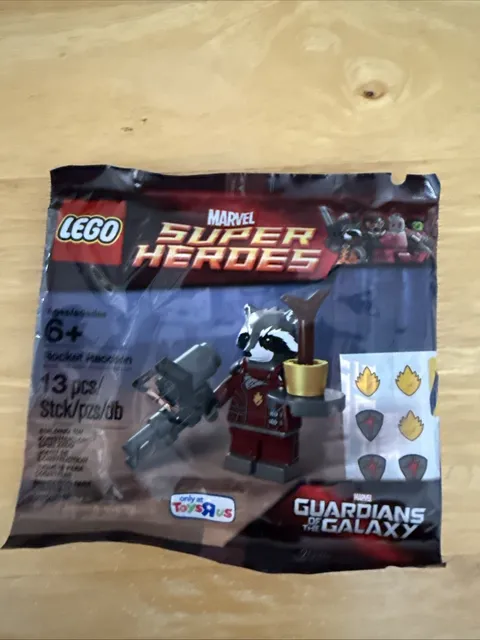 Lego Rocket Raccoon Minifigure