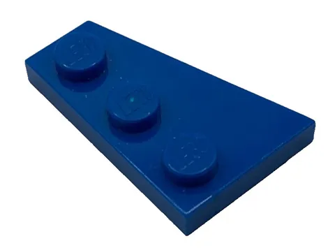 Lego 43722 Blue Wedge Plate 3 x 2 Right Element 4180505 4280149 4498155