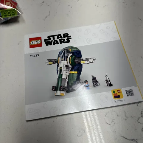 LEGO Star Wars 75433 Jango Fett's Starship Instruction Manual Book Only 171 pgs