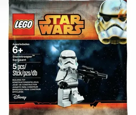 LEGO Star Wars Stormtrooper Sergeant Polybag 5002938 Retired Sealed