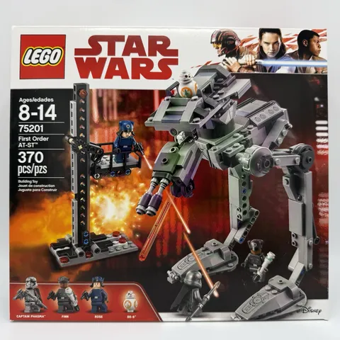 LEGO STAR WARS: First Order AT-ST (75201) BRAND NEW! FACTORY SEALED! RETIRED!