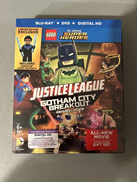 LEGO 30606 Nightwing Minifigure Polybag DVD Set Batman II DC Rare sh0294