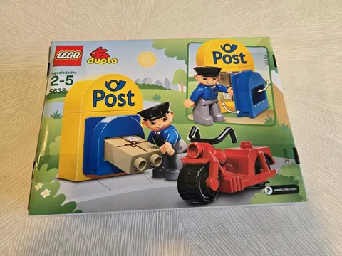 LEGO 5638 DUPLO Lego-ville Postman Unopened Damaged Box 