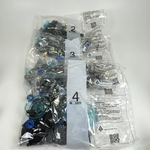 Lego Ninjago 70611 Bags #2 #3 #4 New Sealed Parts Mini Figs Manual Water Strider