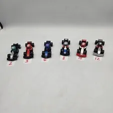 LEGO Formula F1 Collectible Race Cars Lot Of 6 Toy Mini Cars 2024