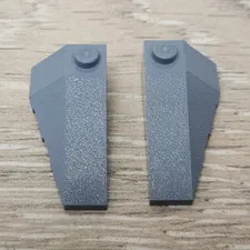 Lego 43710 & 43711 Sand Blue Wedge 4 x 2 4x2 Triple Left & Right Part Piece