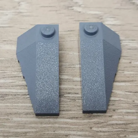 Lego 43710 & 43711 Sand Blue Wedge 4 x 2 4x2 Triple Left & Right Part Piece