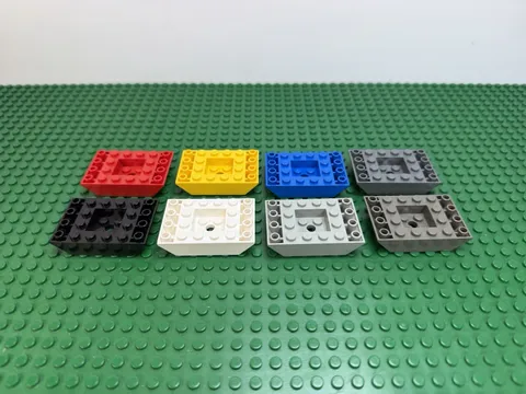 LEGO Slope Inverted 45 6x4 Double Recessed Center (1 PCS) #30183- Choose Color