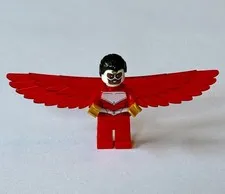 LEGO Super Heroes Avengers Falcon red wings minifigure  76018