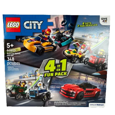 Lego City Built For Speed Gift Set 66803 Fun Pack Limited Edition Sealed NIB