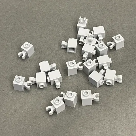 Lego 60475 65460 Light Blue Gray Replacement Add-on Pieces Parts Lot of 21
