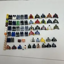 Lego Minifigure Parts Lot Heads Torso Legs