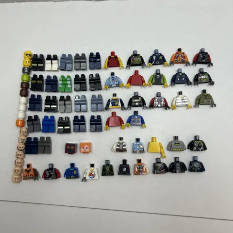 Lego Minifigure Parts Lot Heads Torso Legs