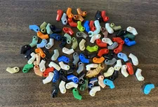 LEGO Bulk Parts: Minifigure Arms, Mixed Colors, Lot of 85
