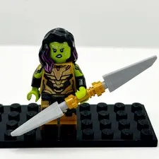 LEGO Marvel Minifigure Series 71031 - Gamora w/ Blade (colmar-12 colmar12) Gold