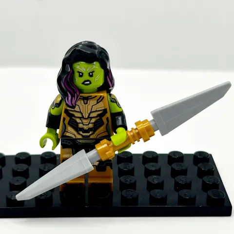 LEGO Marvel Minifigure Series 71031 - Gamora w/ Blade (colmar-12 colmar12) Gold