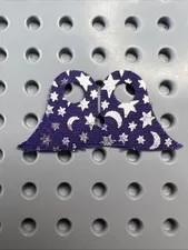 LEGO 88686pb01 Dark Purple Pointed Collar Stars Moon Wizard Series 12 col179