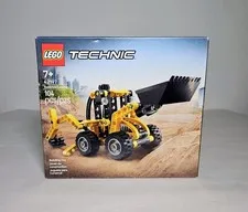LEGO Technic Backhoe Loader 42197 Building Toy Set 104 Pieces New in Box