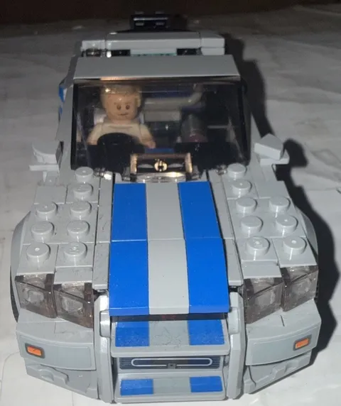 LEGO Speed Champions 2 Fast 2 Furious Nissan Skyline GT-R 76917 Gray Car Set 9+