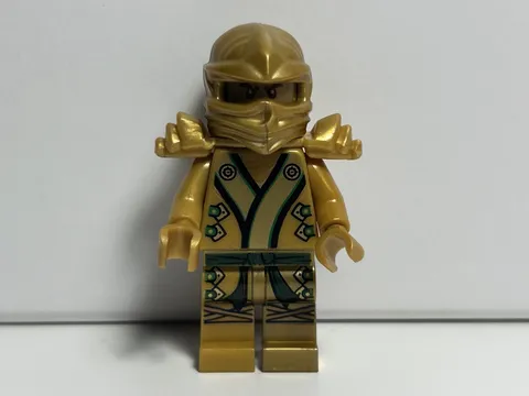 LEGO Ninjago Lloyd Golden Ninja The Final Battle Minifigure Gold