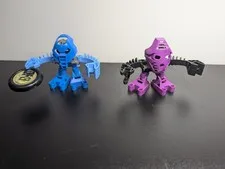 2001 McDonalds Lego Bionicle TOHUNGA - Toa Matoran Lot Of 2 1389 And 1390