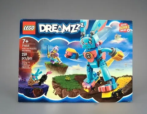 NEW Lego DREAMZz 71453 IZZIE AND BUNCHU THE BUNNY 259pc Building Toy Set RETIRED