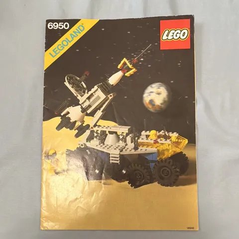 LEGO LEGOLAND 6950 Instruction Manual Booklet, Illustrated Vintage