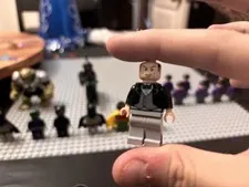LEGO Alfred Pennyworth The Butler Bow Tie 7783 bat014
