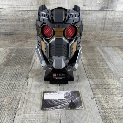 LEGO The Infinity Saga Guardians of the Galaxy Star-Lords Helmet 76251 Sculpture