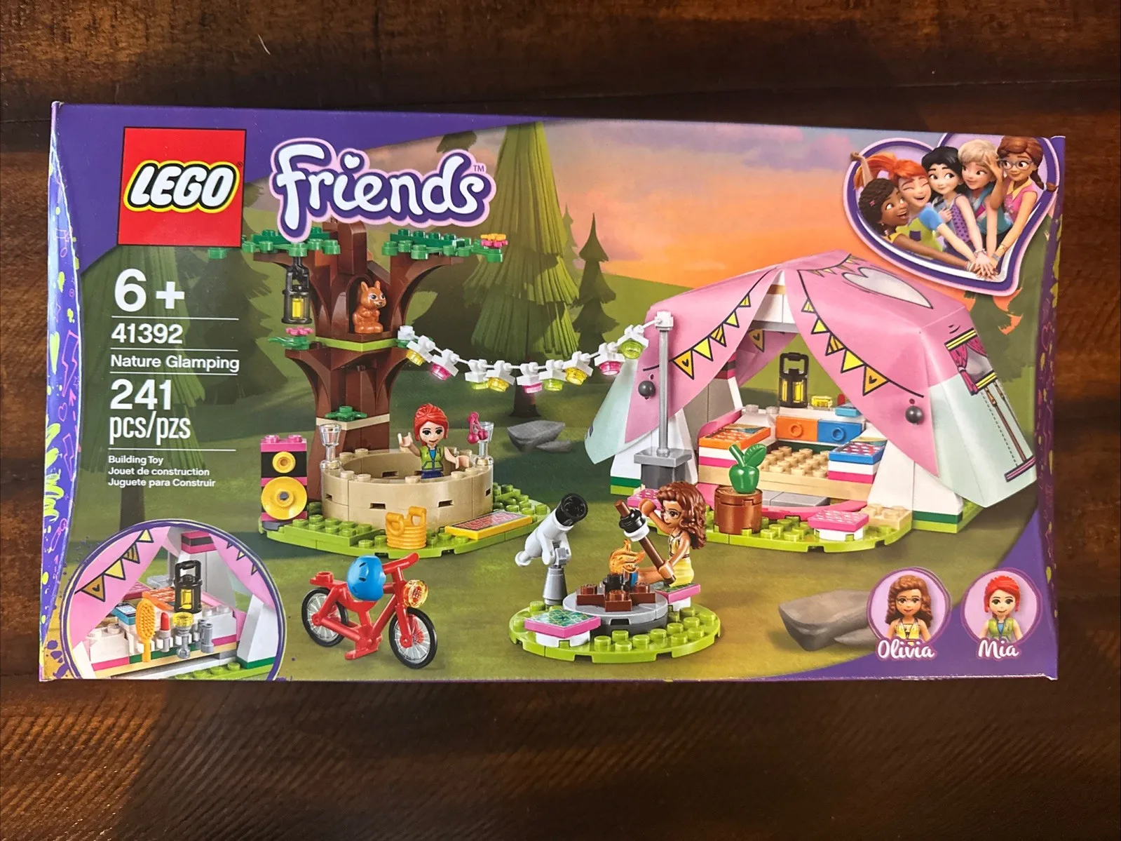 LEGO Friends Beach Glamping (41700) building set. New sealed - Retired